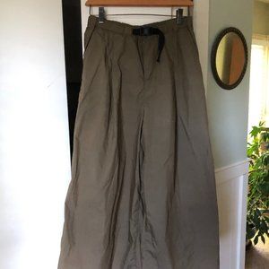 Muji wide legged pants